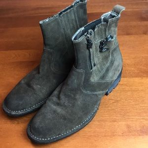 Mark Nason Lounge Charcoal Chelsea Boots 12